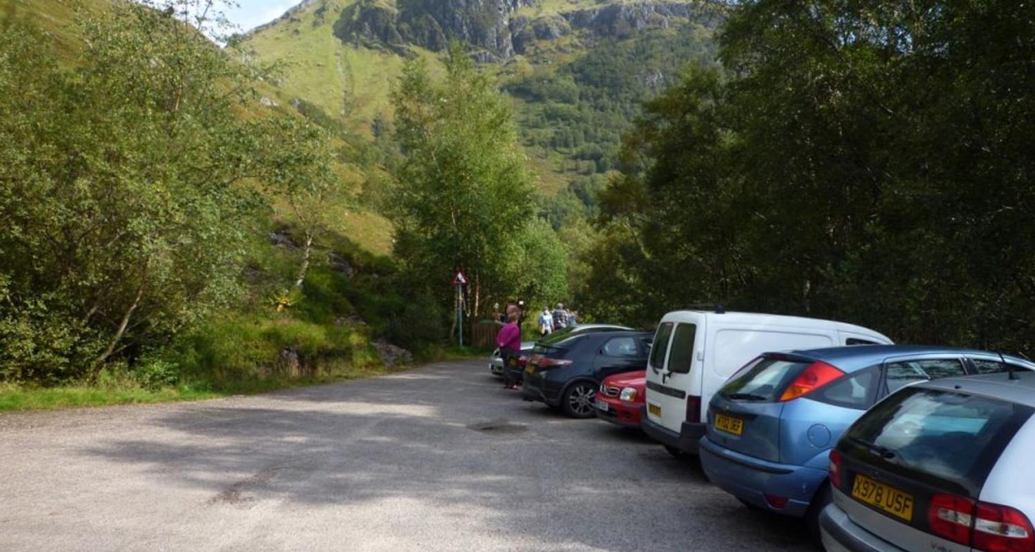 Glen Nevis upper car park