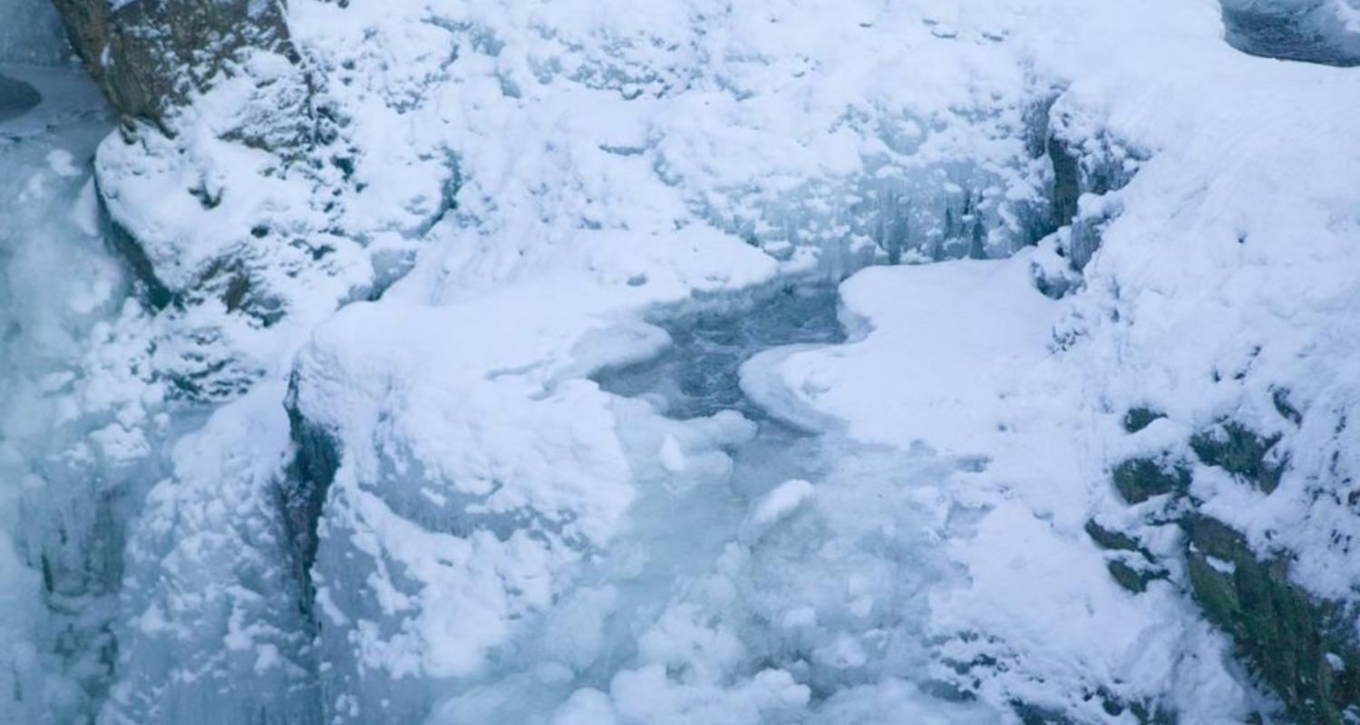 Frozen Lower Falls