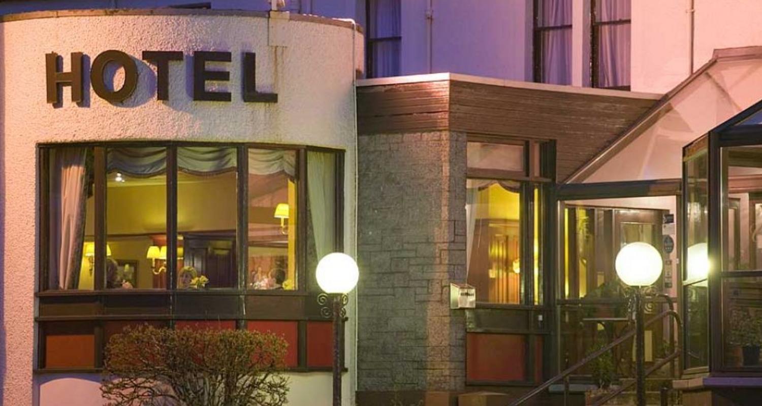 The entrance at the West End