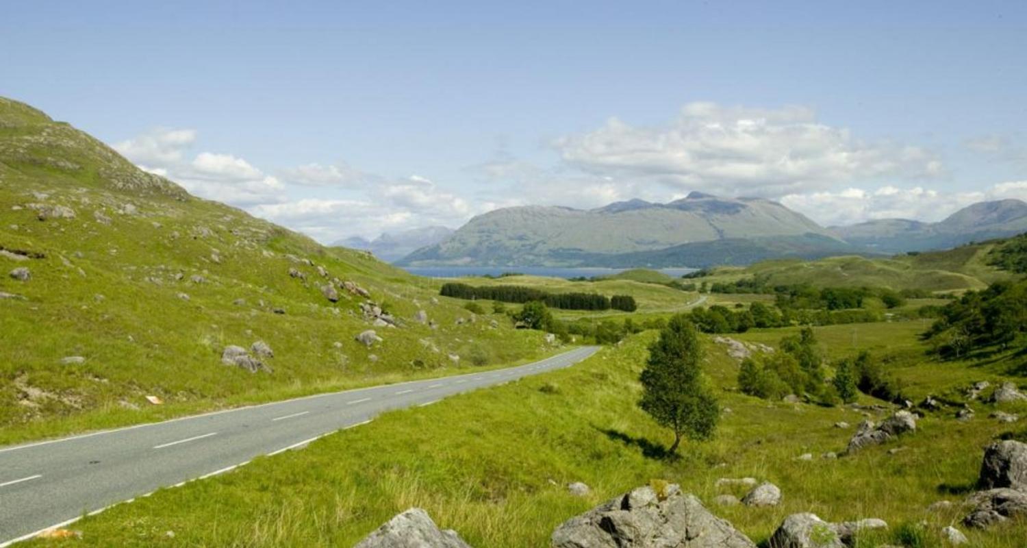 Ben Nevis on the way to Fort William