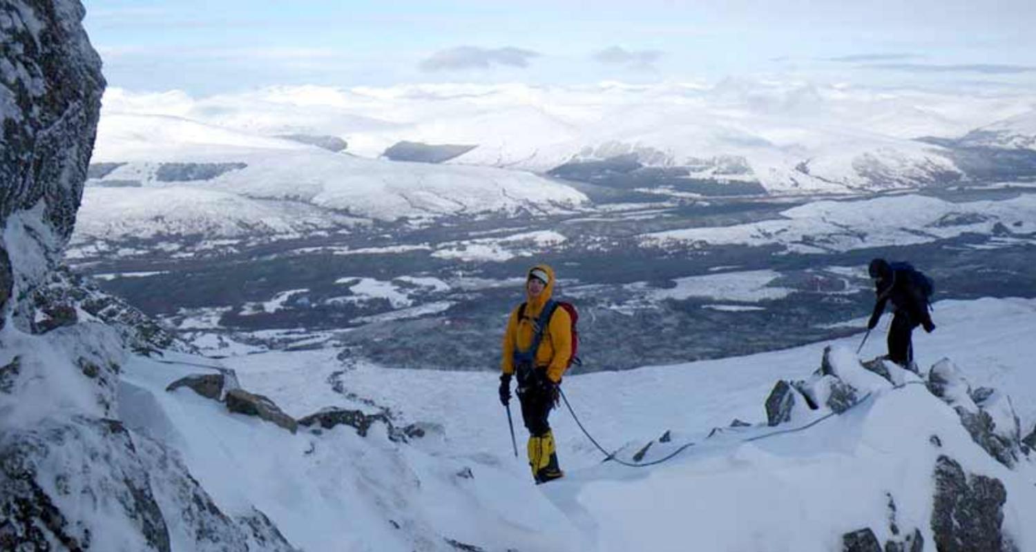 Winter mountaineering