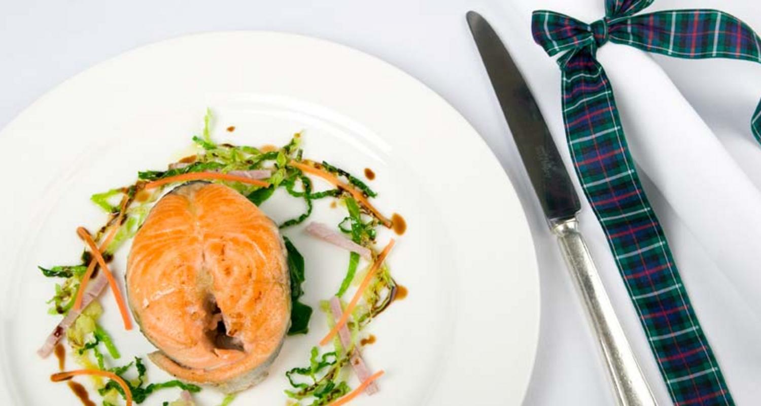Scottish seafood at The Airds